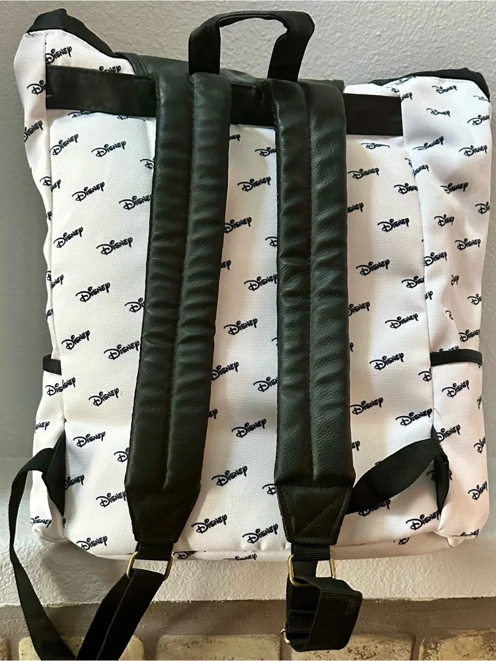 Disney backpack black and white